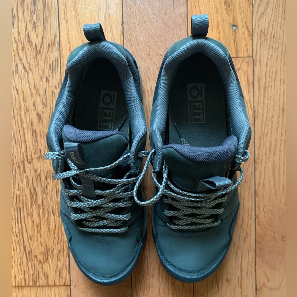 Oboz Sypes Wide Leather Waterproof Hiking Shoes Lava Rock Size 8 - Picture 8 of 10